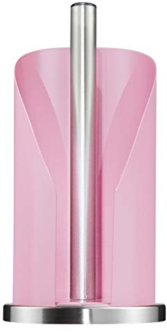 Wesco 322 104 Papierrollenhalter pink, 15.5 x 15.5 x 30cm
