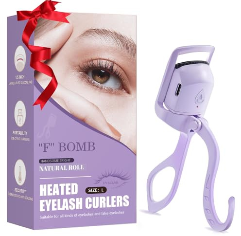 Safe Anti-Burn Lash Curler Elevate Your Beauty with Stunning Lashes (Purple, L)