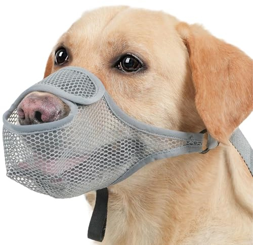 Muselière Anti-Aboiement - Ajustable Sécurisé Respirant Lavable,Muselière Anti-Fouissage et Anti-Léchage pour Animaux de Compagnie | pour Adultes Amateurs Famille Amis Amateurs Animaux
