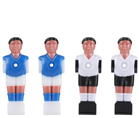 Didiseaon Figuras de futbolín de 11 cm: 4 piezas de futbolín, accesorios de máquina de futbolín, piezas de repuesto para futbolín, juguetes para niños