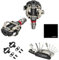 Favero Assioma Pro MX-2 Dual-Sided Power Meter Pedals Bundled with Extra SPD Cleats, Multi Tool Kit and Cleaning Cloth