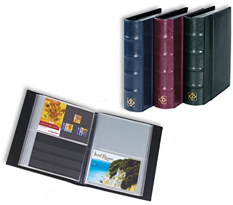 Leuchtturm 330178 Album di Cartoline CL - Album di Ritagli con 50 Buste Trasparenti - Verde