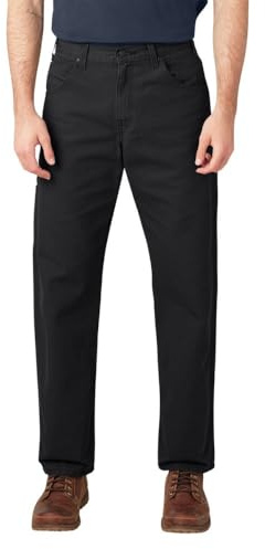 Dickies herr anka snickare jeansbyxor, Svart, 32W X 34L