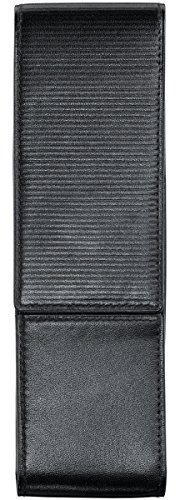 LAMY A 302 Lederwaren – Hochwertiges Nappaleder-Etui 859 in der Farbe Schwarz - Für zwei Schreibgeräte