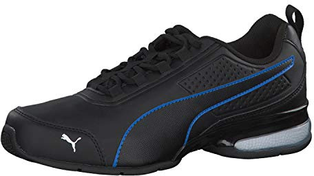 PUMA Unisex Leader VT SL Road Running Shoes, Puma Black-Puma White-Indigo Bunting, 48.5 EU