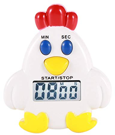 Kitchen Timer, Cute Electronic LCD Countdown Cooking Baking Helper Kitchen Timers Kitchen Timer Digital with Magnetic Back Stand for Cooking Kitchen