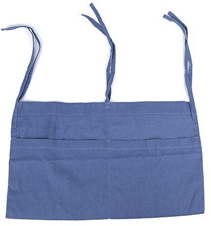 Borsa da appendere per lettino, Organizer per borse per pannolini per neonati Organizzatore della stanza multiuso Portaoggetti sospeso Baby Closet Organizer(49.5cm*28.5cm-blu)