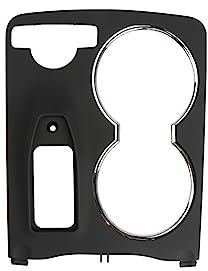 GLOFLY Cubierta embellecedora for portavasos de consola central genuina apta for mercedes-benz W204 Clase C X204 GLK-Class 20468002308 2046800307 Portavasos (Color : GLK-Class(Black))