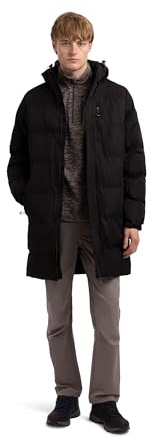 Trespass Mens Padded Jacket Outdoor Casual with Hood and Zip Pockets Clipster