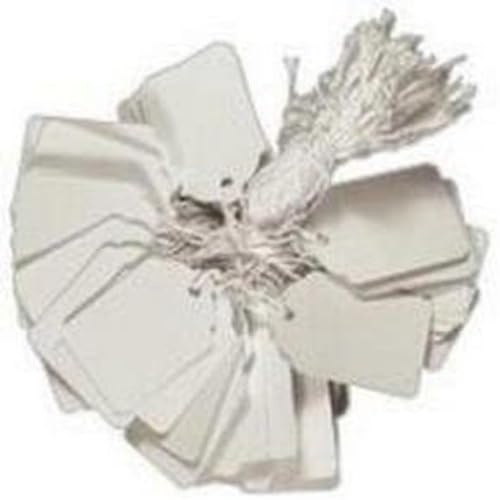 Q-Connect Strung Ticket 70x44mm White (Pack of 1000)