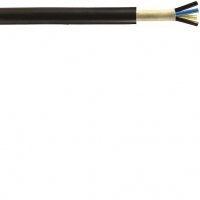 Waskönig-Walter Erdkabel PVC schwarz NYY-J 3x2,5mm² 100m Ring zur Verlegung im Freien, Erdreich (deutsche Markenware) VDE