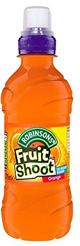 Robinsons - Boisson Fruit Shoot - à l'orange - lot de 2 bouteilles de 275 ml
