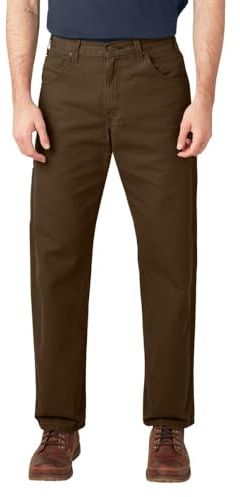 Dickies herr Jeans Avslappnad passform raka ben anka snickare jeans