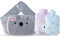 Bouillotte eau Chaude 3 en 1, Nifogo bouillote Ceinture avec Housse Peluche pour Soulager la Douleur de L'arthrite, Thérapies Chaudes et Froides, Bouillotte pour Adultes en Hiver (Koala)