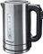 Steba Wasserkocher WK 21 (Inox) | Temperatur einstellbar: 50, 70, 80, 90, 100°C mit farbiger Temperaturanzeige | 1,7 Liter Fassungsvermögen | Leichte Deckelöffnung per Knopfdruck | Wasserstandsanzeige