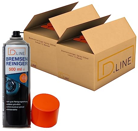 D.LINE Bremsenreiniger 500ml Spraydose (12)