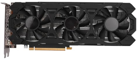 Yanmis GTX 1080 Ti Grafikkarte, 352 Bit 11 GB GDDR5X 1506/11000 MHz, PCI Express 3.0 Gaming-Grafikkarte, HDMI DP mit DREI Lüftern für Büro- und PC-Gaming