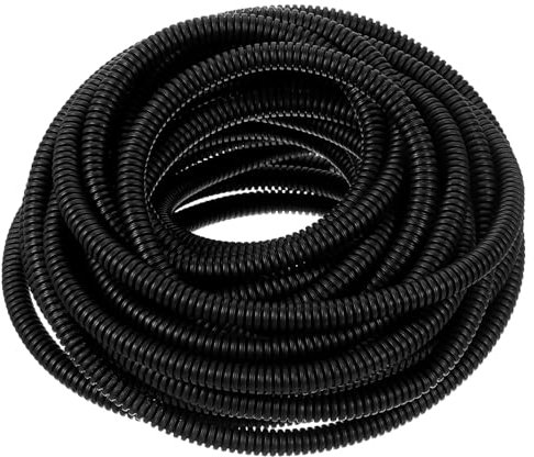 QUARKZMAN Gaine Tressée 8M - 4.5mm, Conduit pour Fils Protecteur De Câble Manchon De Câble Flexible Couverture Électrique