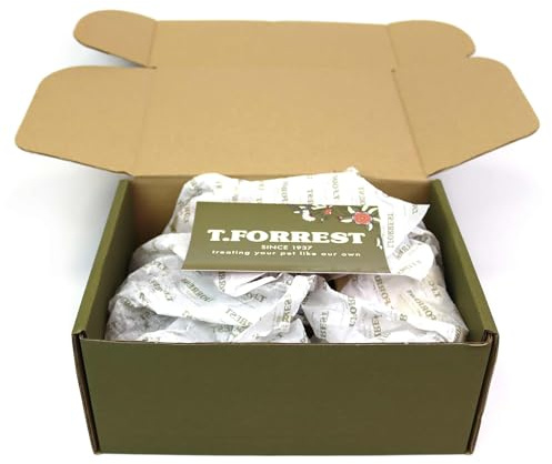 T. Forrest Natural Dog Treats Selection Box - 29 Natural Dog Treats included, Grain-Free, High Protein & Long-Lasting