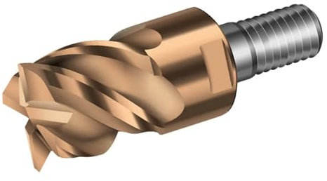 CNC Ball Nose Carbide Locking Tooth Milling Cutter Head M5 M6 M8 M10 M12 D8 D10 D16 D18 D20 Locking Thread Milling Cutter Head(4RX2FXM5)