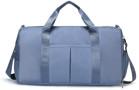 28L Sports Gym Bags, Duffle Bag Womens with Shoes Compartment, Sport Duffle Bag for Women Fitness Workout Travel Sport Yoga Dance Ballet Swim