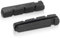 XLC Unisex – Erwachsene Bremsschuhe Ersatzbremsgummi BS-X15 4er Set für Alufelgen Shimano Type, Schwarz, Einheit