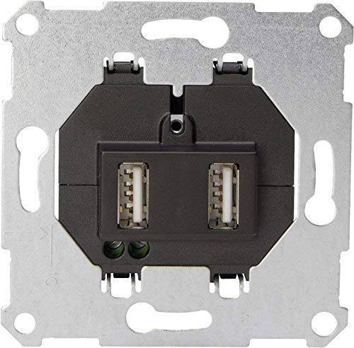 Kopp UP-USB-Ladegerät 2 x 1050 mA, 1 Stück, 296101185