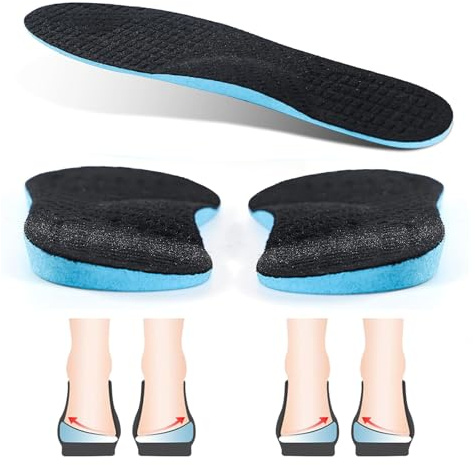 XINIFOOT Plantillas correctoras de supinación para hombres y mujeres, plantillas ortopédicas para fascitis plantar para corregir pies planos, piernas en O/X (color: plantillas para supinación)