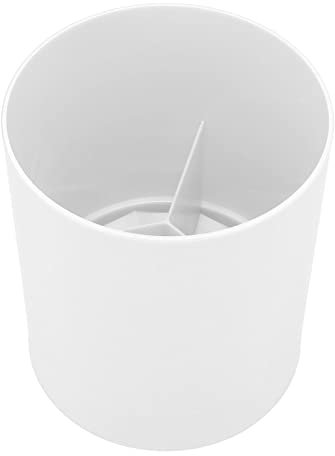 Organizador Giratorio de Utensilios de Cocina, PP Premium, 360 Grados, con Compartimentos, Soporte para Cubiertos y Palillos