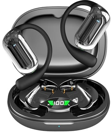 Écouteurs sans Fil Écouteurs Bluetooth Écouteurs LED Power Display Charge Box Écouteurs Écouteurs Suspendus Écouteurs Sport téléphone Portable Ordinateur Portable