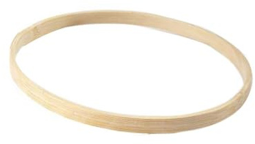 Anillo universal portátil de madera para punto de cruz de repuesto para el hogar, bordado de bambú, costura de patchwork, herramienta hecha a mano, 34 cm