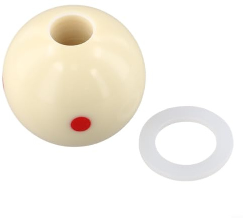 Balle d'entraînement de billard pour snooker américain et anglais, outil d'entraînement en résine avec diamètre intérieur de 17 mm/16 mm pour un équilibre stable et une frappe précise (17 mm)