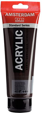 Amsterdam Standard Series Acrylfarbe Tube 250 ml Vandyckbraun 403 (17124030)