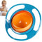GNAUMORE Cuenco Antiderrames para Niños,Plato Bebe Antiderrames,Cuenco Antiderrames para Niños de 360 Grados,Cuenco Giratorio para Bebé,Gyro Bowl para Bebés Niños,Tazón para bebé Gyro Plato