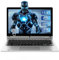 PC Portatile Touchscreen 11,6'' con 6GB di RAM e 128GB di SSD, Notebook Celeron N4020, Pieghevole a 360°, WiFi, Bluetooth, IPS 1366x768, Espansione SD, Webcam, Mini HDMI, Computer Portatile - Argento