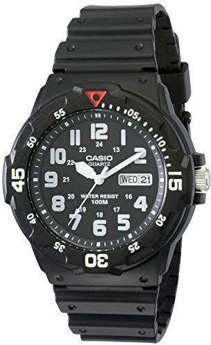 CASIO Herren-Armbanduhr Analog Quarz Resin MRW-200H-1B