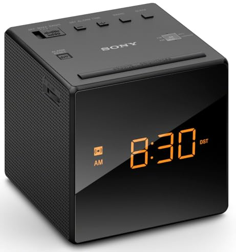 Sony ICFC1BLACK Alarm Clock Radio (Black)