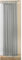 Transparente einfarbige Gardine aus Voile, viele attraktive Farbe, 245x140, Grau, 61000