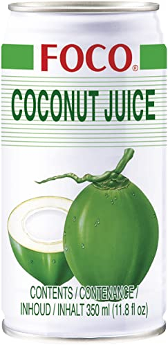FOCO Kokosnusssaftgetränk - 1 x 350 ml