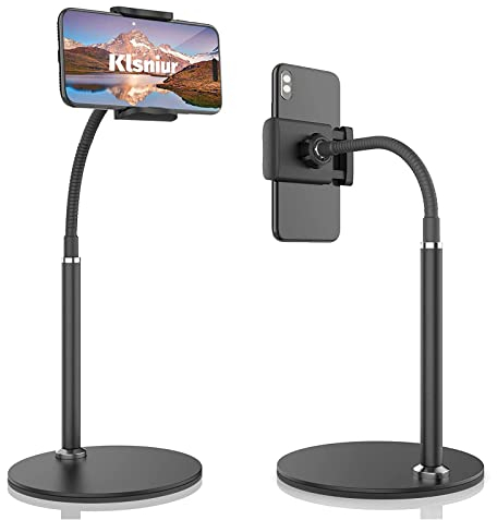 Ding Yongliang Soporte para teléfono Celular - Soporte Teléfono e Smartphones para iPhone 13 Pro MAX, 12 Pro MAX/Mini, 11 Pro XS MAX XR X 8 7 6 Plus, Samsung S10 S9, Otras Smartphones - (Schwarz)