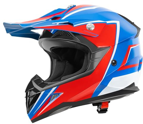 Casque Moto Cross Homme ECE Homologué-YEMA YM-915 Casque Intégral DH Enduro Femme Quad Motocross Adulte