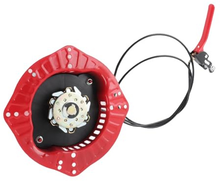 Conjunto de Arranque de Manivela de Mano, Arrancador de Motor de Aire Vertical con Aire con Construcción de Metal de Servicio Pesado para Mini Cilindros, Generadores, Maquinaria