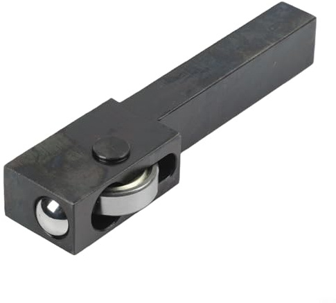 YJDOORPLAY Herramienta de pulido de rodillos de torno, para trabajos en metal, herramienta de alto bruñido con bolas de acero endurecido y revestimiento antioxidante, para tornos CNC y convencionales