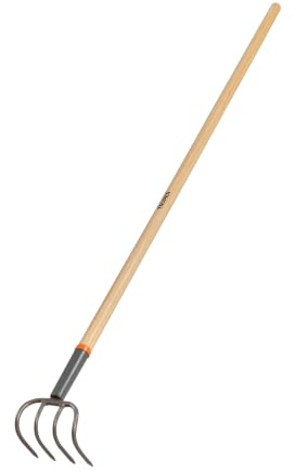 Truper 4-Tine Forged Cultivator Fork (Model 10568 / CUL)