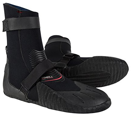 O'Neill Mens Heat 5mm Rt Booties Wetsuit Accessories, Black, 9 US