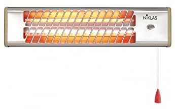 Univers Du Pro Niklas - Reglette Infrarouge Quartz 1200W Chauffage Mural intérieur et extérieur électrique 230V 400W-1200W