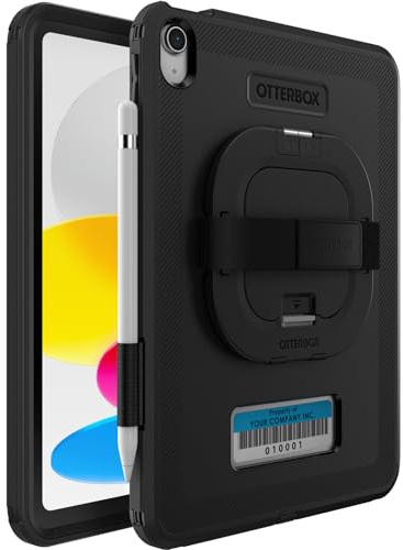 Otterbox Coque Defender Kickstand pour Apple iPad 10th, Protection Antichoc et Ultra-Robuste avec Protection d'écran intégrée, supporte 2X Plus de Chutes Que la Norme Militaire, Noir