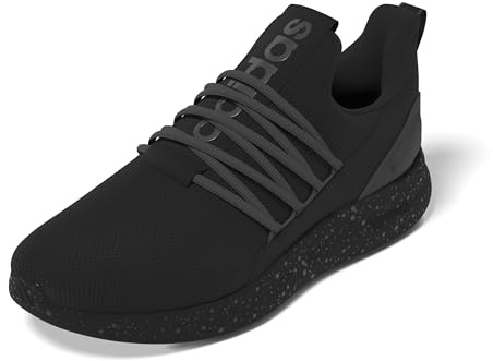 adidas Men's Lite Racer Adapt 7.0 Running Shoes, Black/White/Grey, 13.5 UK