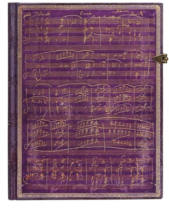 Paperblanks PB6400-8 Paperblanks, Beethovens 250. Geburtstag, Notenlinien, Ultra,, Ultra (230 x 180)