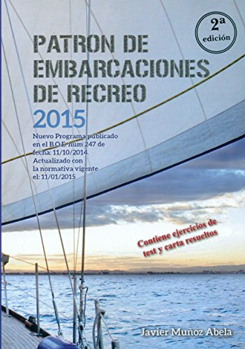 Patrón de embarcaciones de recreo: 2015 (SIN COLECCION)